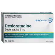 Apotex Health Desloratadine 5mg 10 Tablets