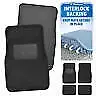 Advanced Interlocking Hooks Strong Non-Slip Carpet Car Floor Mats Black 4-PC (for: Subaru)