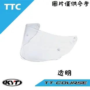 KYT TT-COURSE TTC 專用鏡片【梅代安全帽】