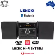 Home Stereo Mini Hi Fi System Bluetooth CD Player USB DVD Audio Sound Machine