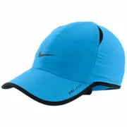 NEW "2013" NIKE Youth Featherlight DRI-FIT Tennis/Golf Hat-Blue/Black 209449-416