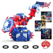 360° Rotating Remote Control Boxing Robots with Shields - Ideal Gift for Kids