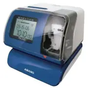 AMANO AMAPIX200 Amano Pix-200 Atomic - Time Clock-Date Stamp