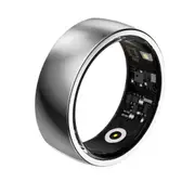 Smart Ring For Health Monitoring And Family Care Size 18 Silver Activity Trackers
