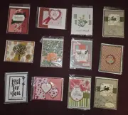 Lot of 12, MIXED OCCASION, Handmade Stampin Up Cards #2