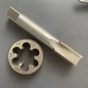 M27 x 1.5 HSS Tap and Die Set Thread Tap and Round Thread Die Right Hand Taper