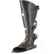 Ellie Shin Guard Buckle Strap Gladiator Sandals Adult Men Shoes 031/DESTROYER