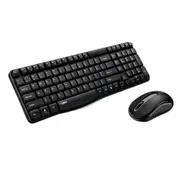 Rapoo Wireless Keyboard and Mouse X1800S Combo Bundles Optical Mouse USB
