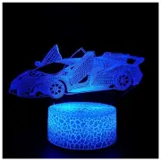 3D Optical Illusion Night Lights Visual Creative LED Desk Lamp Remote Control...
