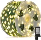 Guirnalda de luces LED de 1000 LED 100m de largo luces navideñas para exteriores