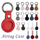 AirTag Case For Apple Air Tag Cover Tracker PU LEATHER Key Ring Holder UK