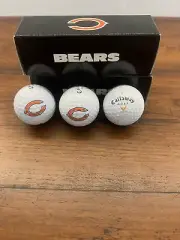 Chicago Bears Golf Balls 2 Boxes 6 Balls Callaway Chrome Soft Refinished
