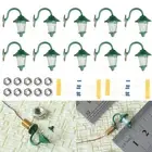 Complete Lamps With White LEDs 20mA 3V AC Or DC For Building Layout Steel Column