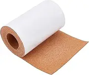 BENECREAT 250 x 15 mm Cork Roll 2 mm Thick Mat, Self-Adhesive Board, Tiles With Strong Adhesive Backing for Wall Decoration, Party and DIY Crafts