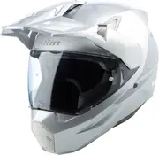 Klim X1 Alpha, adventure helmet , color: Light Grey/Silver , size: XL