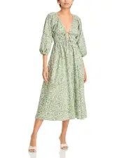 Wayf Leighton Midi Dress