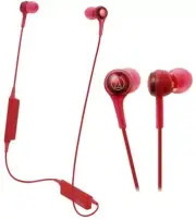 Audio-Technica Bluetooth compatible wireless earphone (red) ATH-CK200BT RD NEW