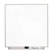 Quartet� Matrix Magnetic Boards, Painted Steel, 23 x 23, White, Aluminum Frame