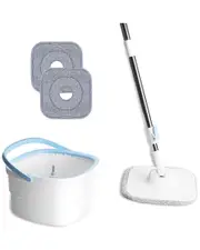 Fresh Fab Finds Spin White Mop And Bucket With Wringer Set