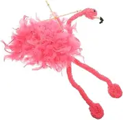 NAMOARLY Flamingo Marionette Puppet Interactive Doll for Adults Soft for Puppet Shows Educational Play and Home Decoration