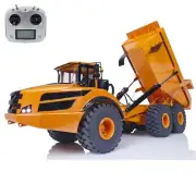 1/14 Metal 6*6 RC RTR Hydraulic Lifting Articulated Truck Dumper W/ I6S Radio