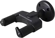 LALADEFIEE Strong Load-Bearing Guitar Wall Mount Guitar Holder Hangers Guitar Storage Hooks Black Wall-Mounted Guitar Rack