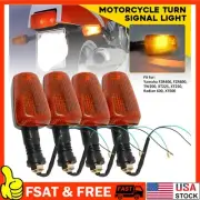 4x Front Rear Turn Signal Indicators Winker Set For Yamaha TW200 XT225 XT250