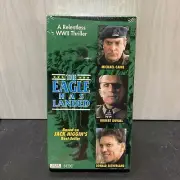 The Eagle Has Landed VHS (1980) Live home Video Michael Caine Sealed Watermark