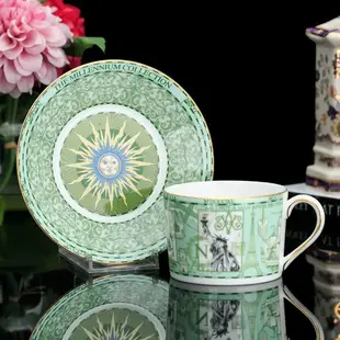 全新英國製Wedgwood 1998世紀千禧紀念骨瓷咖啡杯情侶結婚對杯