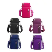 Small Shoulder Bag with Headphone Entrance Arm Bag Adjustable Strap