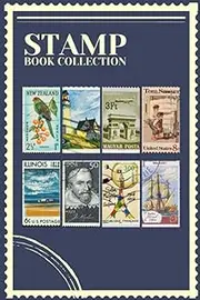 Stamp Book Collection Album: Postage Stamp Albums, Stamp Collection Inventory Log, Gifts for Stamp Collector