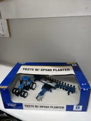 ERTL 1/64 New Holland TG275 Agricultural Tractor With SP580 Planter