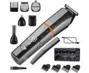 Beard Trimmer For Men Hair Clippers Body Mustache Nose Hair Groomer Cordless Precision Trimmer 6 In 1 Grooming Kit