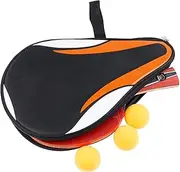 Pings Pongs Paddle Case - Waterproof Oxford Colth Table Tennis Bat Case | Racket Case Foamed Cushioning with Zipper Outdoor