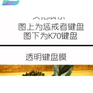 熱賣 鍵盤膜 美商海盜船K70 RGB LUX懲戒者STRAFE海盜船K65K63 K68機械鍵盤蘋果小店~TW