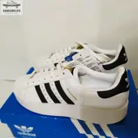 在飛比找蝦皮購物優惠-【SR】Adidas Superstar Bold 厚底 金