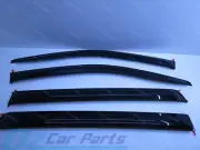 X4 GENUINE BLACK WINDOW VISOR SUN GUARD Ford Next Gen Ranger XL XLS 2022-ON