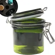 Eyelash Glue Storage Jar | Lash Adhesive Storage Jar Container - Portable Lash Adhesive Container for Prevent Dryness, Air Tight Lock Container for Lash Glue Yongbao