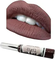 [Apocalyptic Beauty] Goth Liquid Lipstick for Cosplay - 100% vegan & cruelty-free beauty products inspired by Horror, Pop Culture, and the Absurd (Sigil)