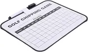 Abaodam Double Sided Portable Golf Scoreboard Erasable Dry Erase Whiteboard for Training Scorekeeping Versatile Tool for Casual Professional Play Ample Writing Space for
