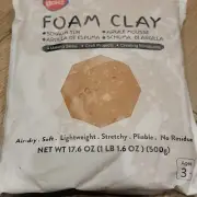 Chocolate Modeling Foam Clay Lite - 500 Grams, Squishy,Soft, Air Dry -for Flower