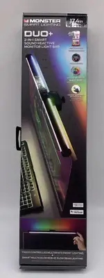 Monster LED Duo Monitor Light Bars: Smart Color, Razer Chroma, App Control
