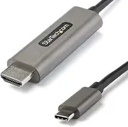 StarTech Ultra HD 4K 60Hz USB-C Male to HDMI HDR Video Adapter Cable, 4 Metre Length