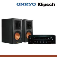 在飛比找momo購物網優惠-【Klipsch】RP-600M書架式喇叭+Onkyo TX