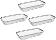 GLSTOY Small Basket Stainless Steel Dishwasher Tableware Basket Cutlery Drawer Organiser