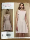 VOGUE Sewing Pattern V1623 Misses' Dress Fitted Thru Bust, Lined