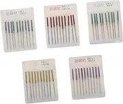 ULDIGI Sewing Tools 50pcs Sewing Machine Needles Anti-Jump Needles for Stretch Fabric Easy Installation