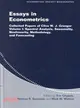 Essays in Econometrics 2 Volume Hardback Set：Collected Papers of Clive W. J. Granger