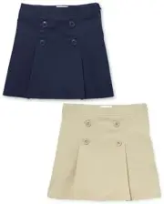The Children's Place Girl's Button Skort, Tidal, 14 slim