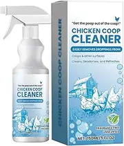 Coop Refresher for Chickens - Coop Odor Eliminator Spray - Chicken Coop Deodorizer Natural Odor Control Cleaner Spray for Backyard Chickens